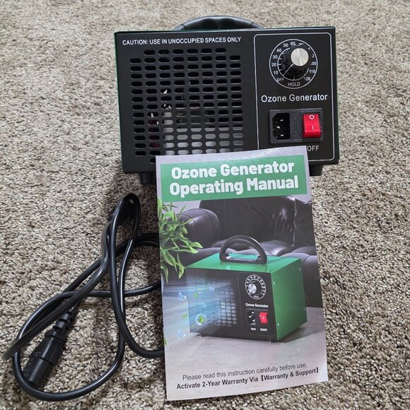 Ozone Generator Machine 120min Timer | 45,000mg/h Deodorizer Air Purifier (Open - Picture 11 of 11